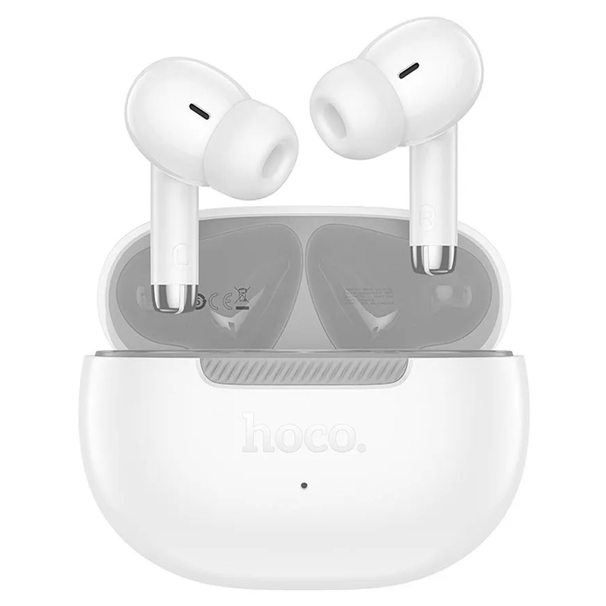 Handsfree Bluetooth HOCO EQ24, TWS, Λευκό