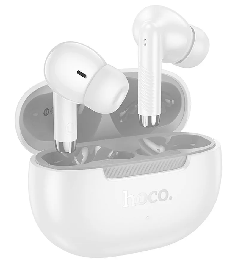Handsfree Bluetooth HOCO EQ24, TWS, Λευκό
