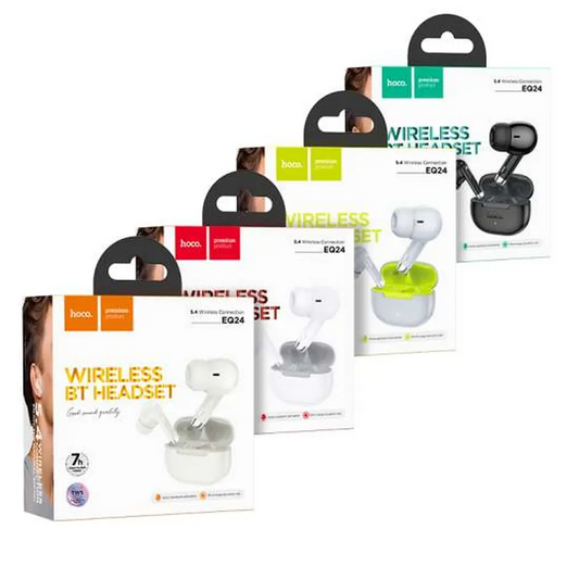 Handsfree Bluetooth HOCO EQ24, TWS, Gold