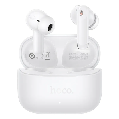 Handsfree Bluetooth HOCO EQ30, TWS, Λευκό