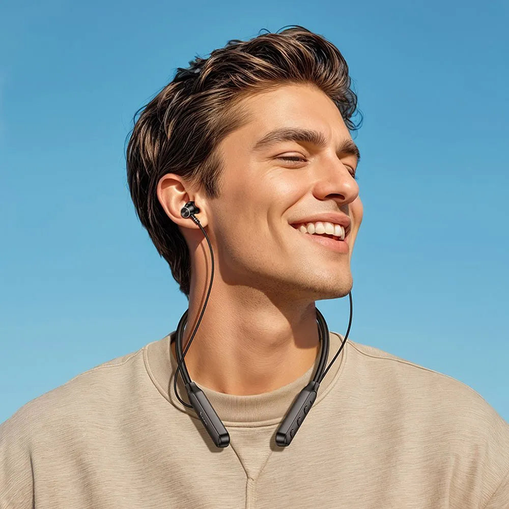 Handsfree Bluetooth HOCO ES74, A2DP, Μαύρο