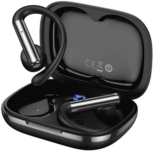 Handsfree Bluetooth HOCO EW206, TWS, Μαύρο