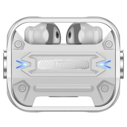 Handsfree Bluetooth HOCO EW55, TWS, Ασημί
