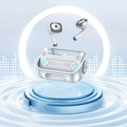 Handsfree Bluetooth HOCO EW55, TWS, Ασημί