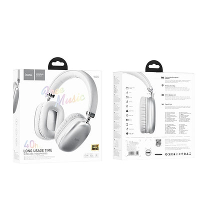 Handsfree Bluetooth HOCO W35, A2DP, Ασημί