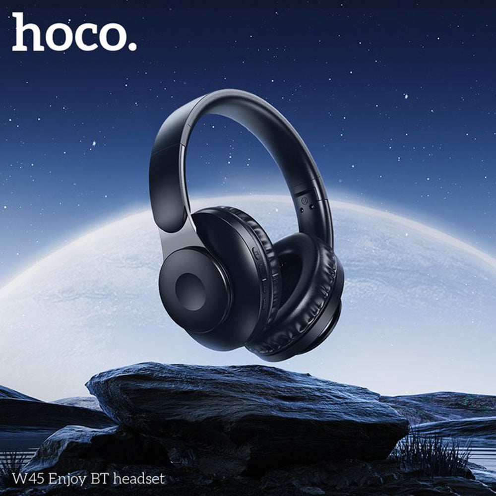 Handsfree Bluetooth HOCO W45, A2DP, Μαύρο
