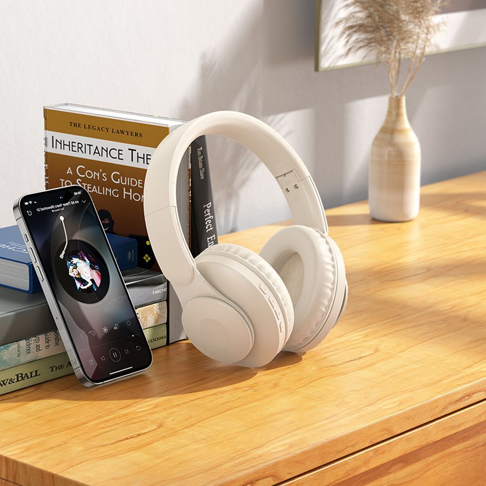 Handsfree Bluetooth HOCO W45, A2DP, Λευκό