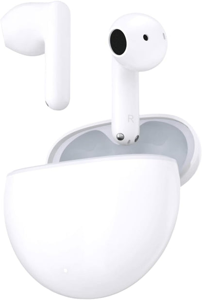 Handsfree Bluetooth Honor Choice X7e, TWS, ANC, Λευκό 5504ABHF