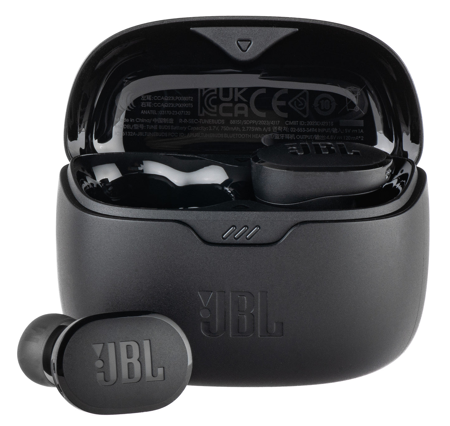 Handsfree Bluetooth JBL Tune Buds, TWS, ANC, Multipoint, Μαύρο JBLTBUDSBLK