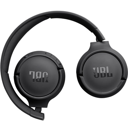Handsfree Bluetooth JBL Tune 520BT, MultiPoint, Μαύρο, Επανασφραγισμένο