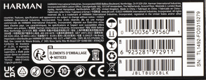 Handsfree Bluetooth JBL Tune Buds, TWS, ANC, Multipoint, Μαύρο JBLTBUDSBLK