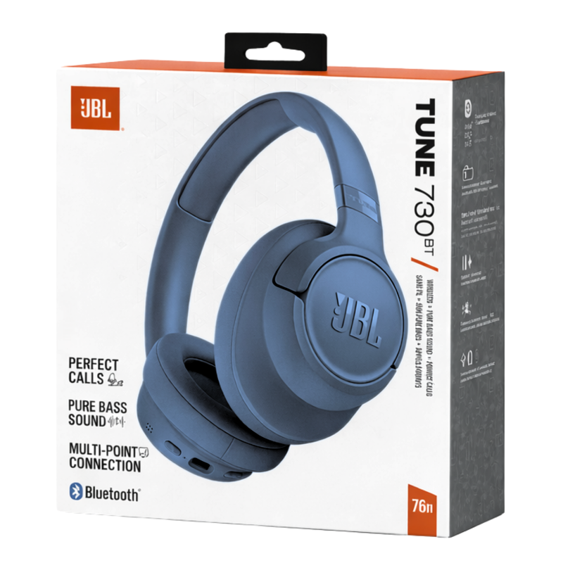 Handsfree Bluetooth JBL Tune 730BT, MultiPoint, A2DP, Blue JBLT730BTBLU