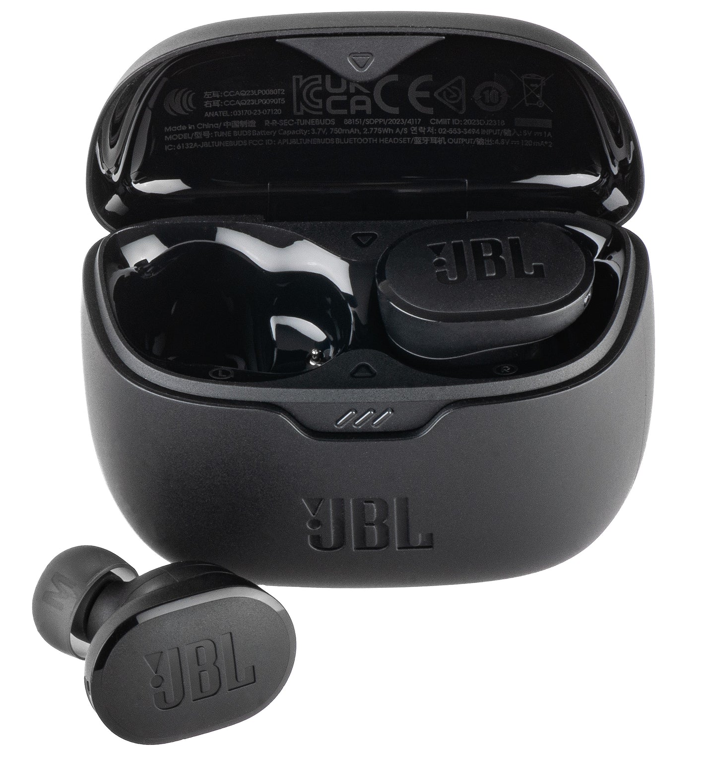 Handsfree Bluetooth JBL Tune Buds, TWS, ANC, Multipoint, Μαύρο JBLTBUDSBLK