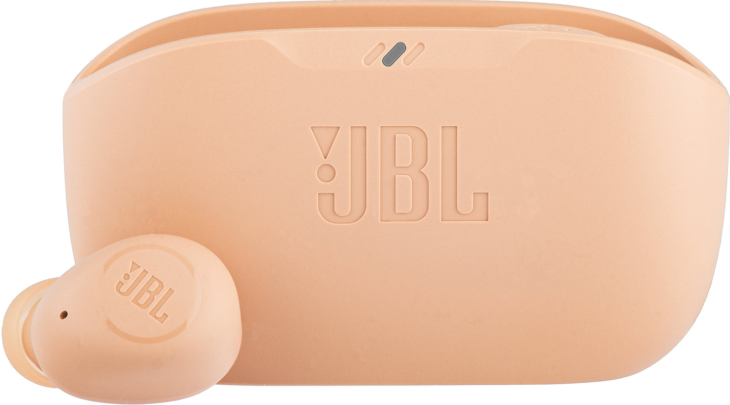 Handsfree Bluetooth JBL Wave Buds, TWS, Μπεζ JBLWBUDSBEG