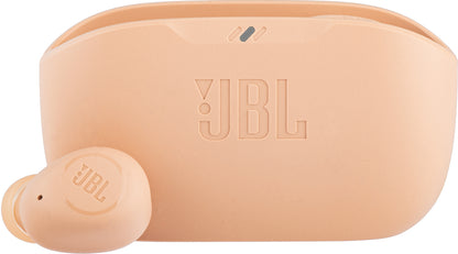 Handsfree Bluetooth JBL Wave Buds, TWS, Μπεζ JBLWBUDSBEG