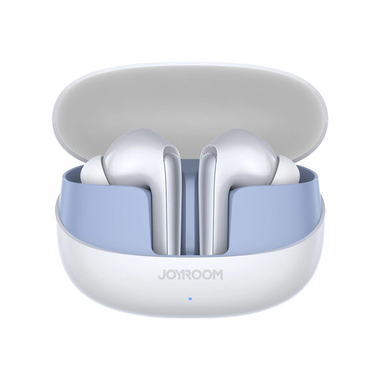 Handsfree Bluetooth Joyroom Funpods JR-FN2, TWS, ANC, Λευκό
