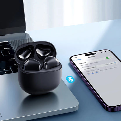 Handsfree Bluetooth Joyroom Funpods JR-FB1, TWS, ANC, Μαύρο