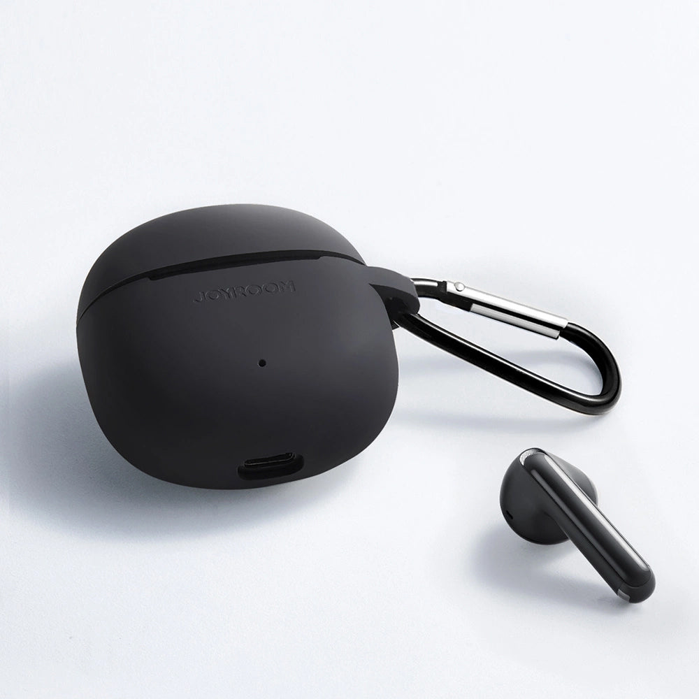 Handsfree Bluetooth Joyroom Funpods JR-FB1, TWS, ANC, Μαύρο