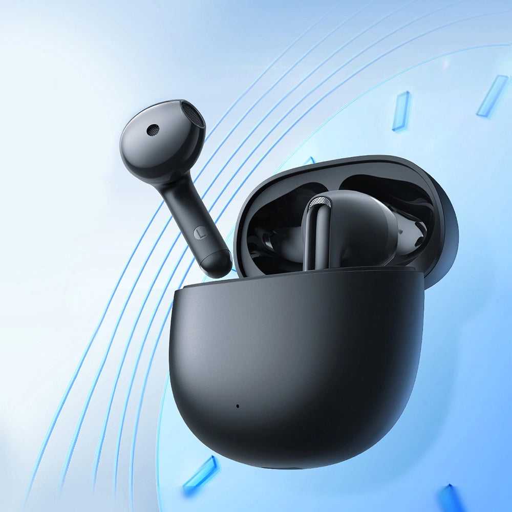 Handsfree Bluetooth Joyroom Funpods JR-FB1, TWS, ANC, Μαύρο
