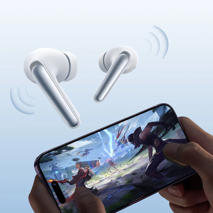 Handsfree Bluetooth Joyroom Funpods JR-FN2, TWS, ANC, Λευκό