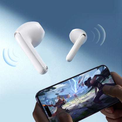 Ασύρματα ακουστικά Bluetooth Joyroom Funpods JR-FB1 Νέα Έκδοση, TWS, Λευκό