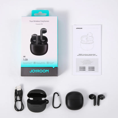 Bluetooth Handsfree Joyroom Funpods JR-FB1 New Version, TWS, Black