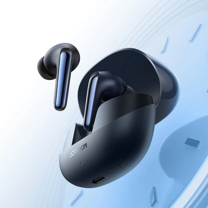 Handsfree Bluetooth Joyroom Funpods JR-FN2, TWS, ANC, Μαύρο
