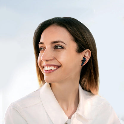 Handsfree Bluetooth Joyroom Funpods JR-FB1, TWS, ANC, Μαύρο