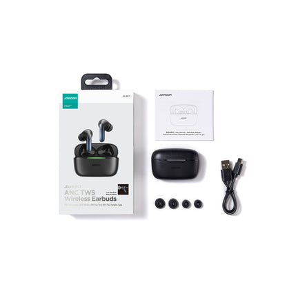 Handsfree Bluetooth Joyroom JR-BC1, TWS, ANC, Μαύρο