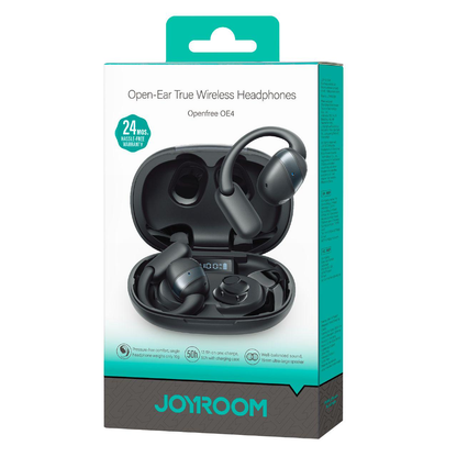 Handsfree Bluetooth Joyroom Open Ear JR-OE4, TWS, Μαύρο