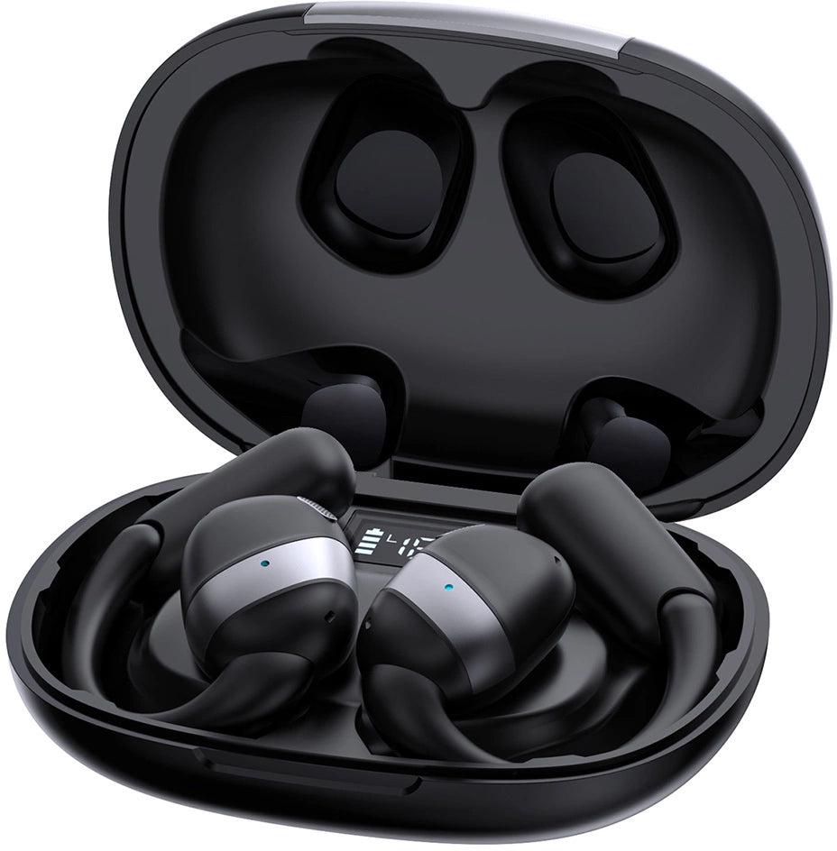 Handsfree Bluetooth Joyroom Open Ear JR-OE4, TWS, Μαύρο