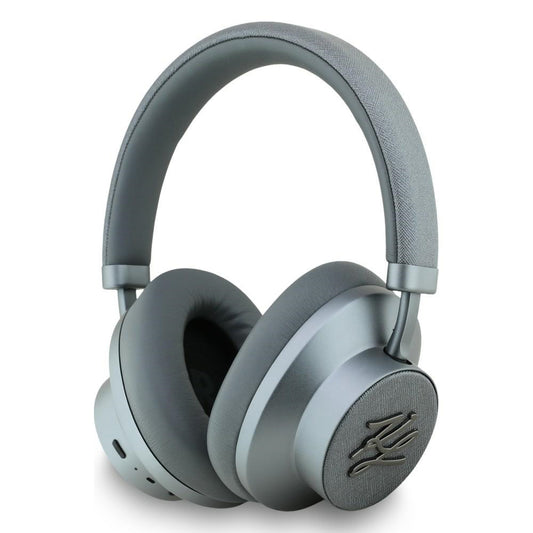 Handsfree Bluetooth Karl Lagerfeld Grained Initials, A2DP, ANC, Γκρι