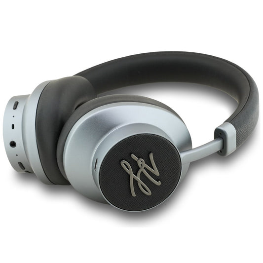 Handsfree Bluetooth Karl Lagerfeld Grained Initials, A2DP, ANC, Μαύρο