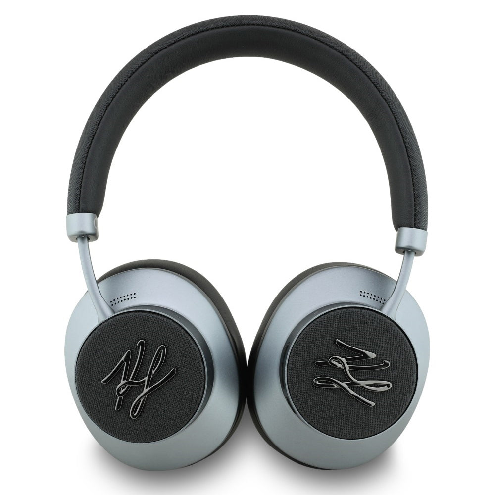 Handsfree Bluetooth Karl Lagerfeld Grained Initials, A2DP, ANC, Μαύρο