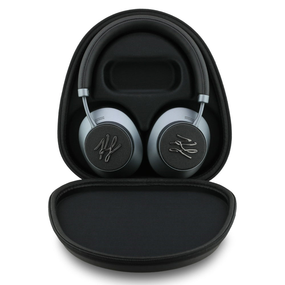 Handsfree Bluetooth Karl Lagerfeld Grained Initials, A2DP, ANC, Μαύρο