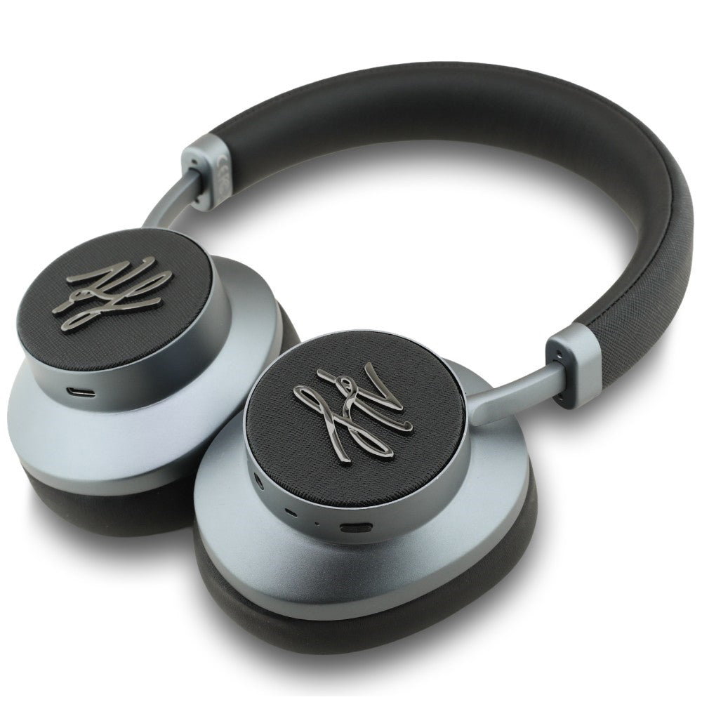 Handsfree Bluetooth Karl Lagerfeld Grained Initials, A2DP, ANC, Μαύρο