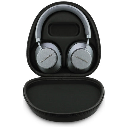 Handsfree Bluetooth Karl Lagerfeld Saffiano Elongated, A2DP, ANC, Γκρι