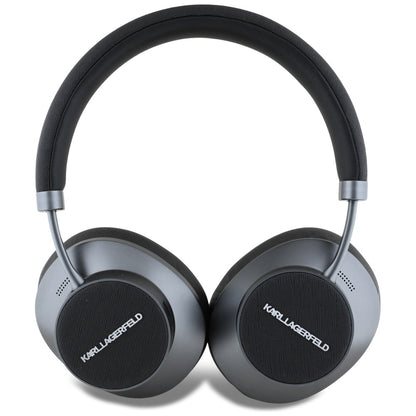 Handsfree Bluetooth Karl Lagerfeld Saffiano Elongated, A2DP, ANC, Μαύρο