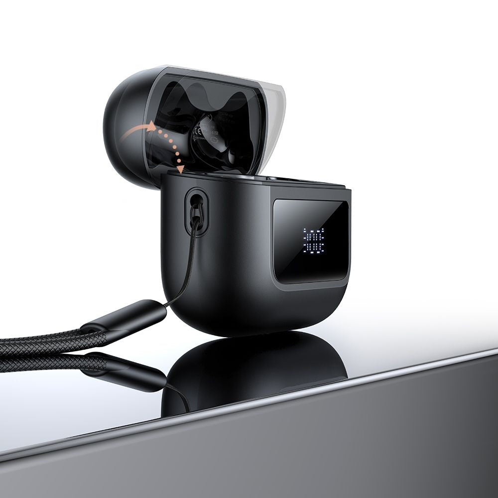 Handsfree Bluetooth McDodo HP-3290 B04 Display, TWS, Μαύρο