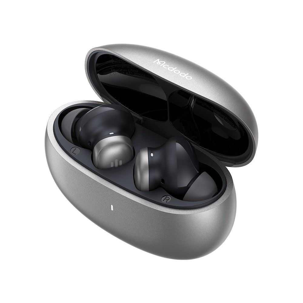 Handsfree Bluetooth McDodo HP-8221 Speak A01, TWS, ANC, Ασημί