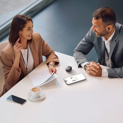 Handsfree Bluetooth McDodo HP-8221 Speak A01, TWS, ANC, Ασημί