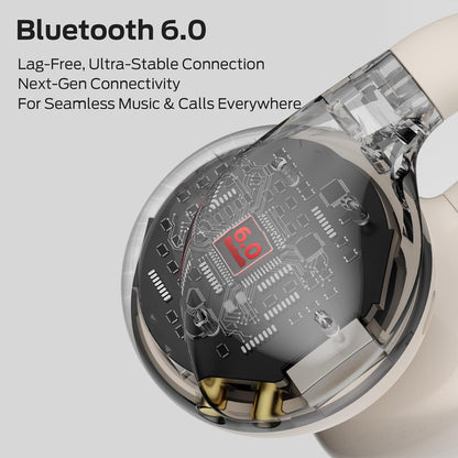 Ασύρματα ακουστικά Bluetooth Monster AC225, TWS, Ανοιχτό Κρεμ