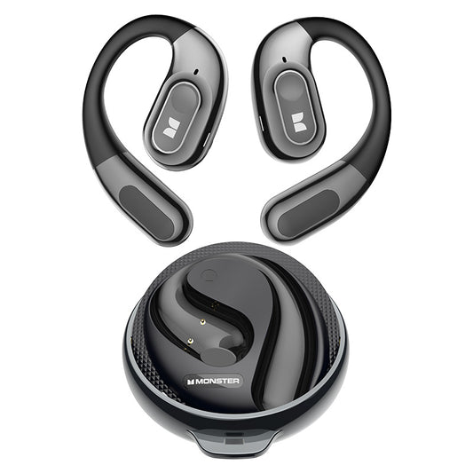 Ασύρματα ακουστικά Bluetooth Monster AC330 AI Μετάφραση, TWS, Μαύρο