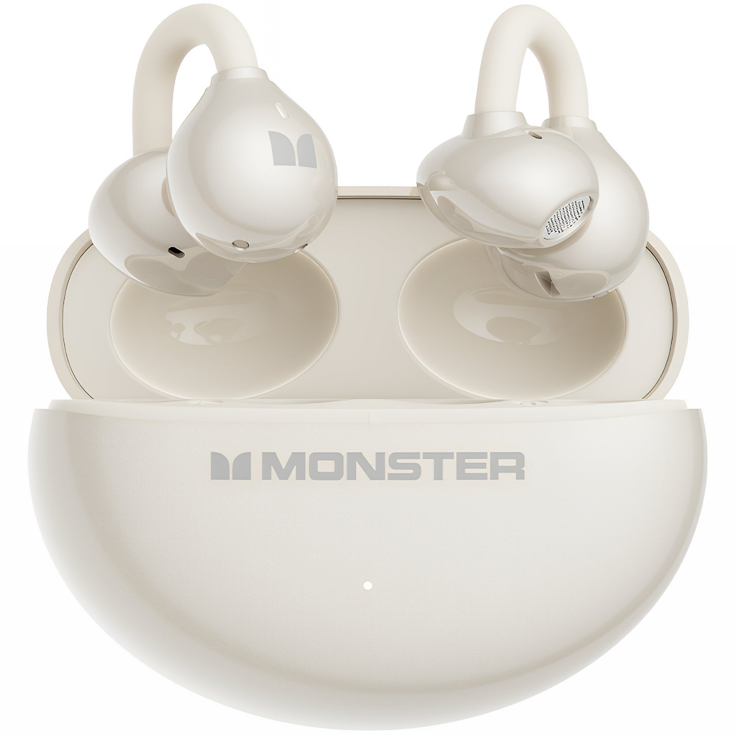 Bluetooth Handsfree Monster AirClip AC200, TWS, Light Cream