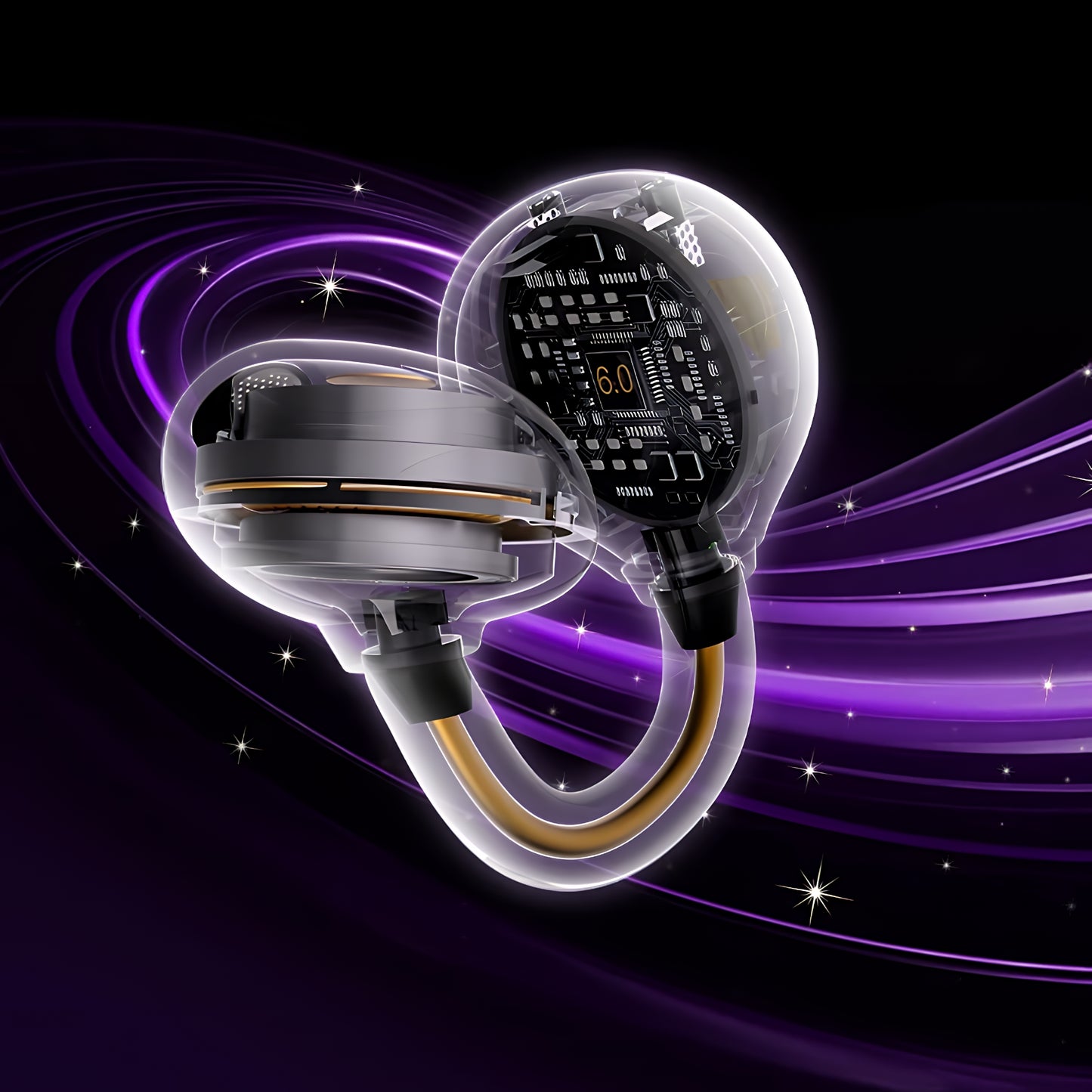 Ασύρματα ακουστικά Bluetooth Monster AirClip AC200, TWS, Ανοιχτό Κρεμ
