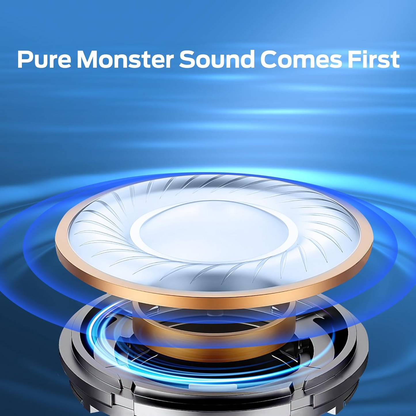 Ασύρματο ακουστικό Bluetooth Monster Aria Free, A2DP, Μαύρο
