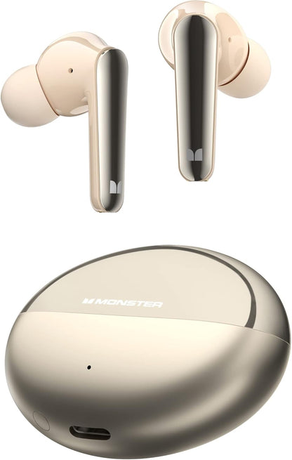 Bluetooth Handsfree Monster N-Lite 203 AirLinks, TWS, Gold
