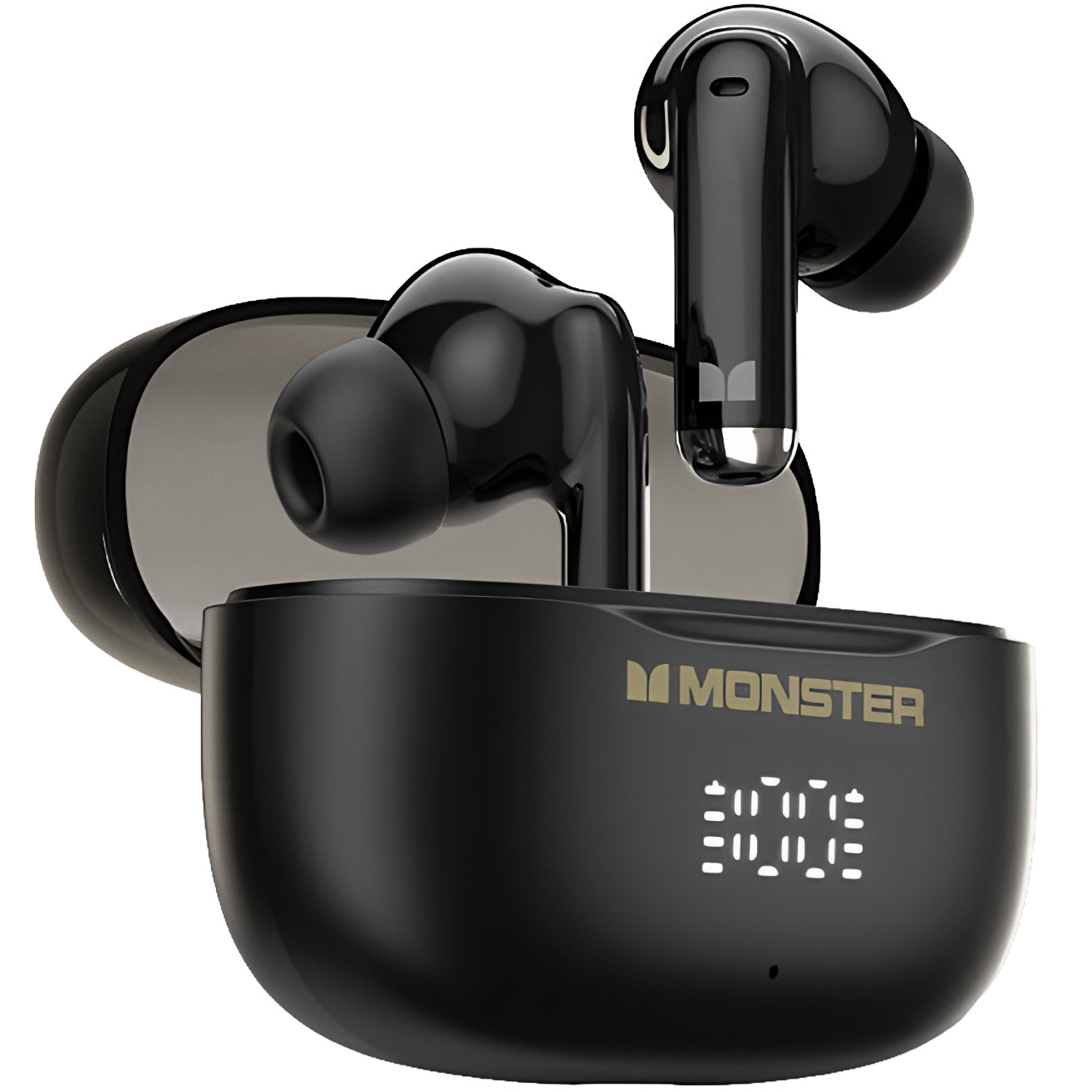 Ασύρματα ακουστικά Bluetooth Monster N-Lite 300, TWS, Μαύρο