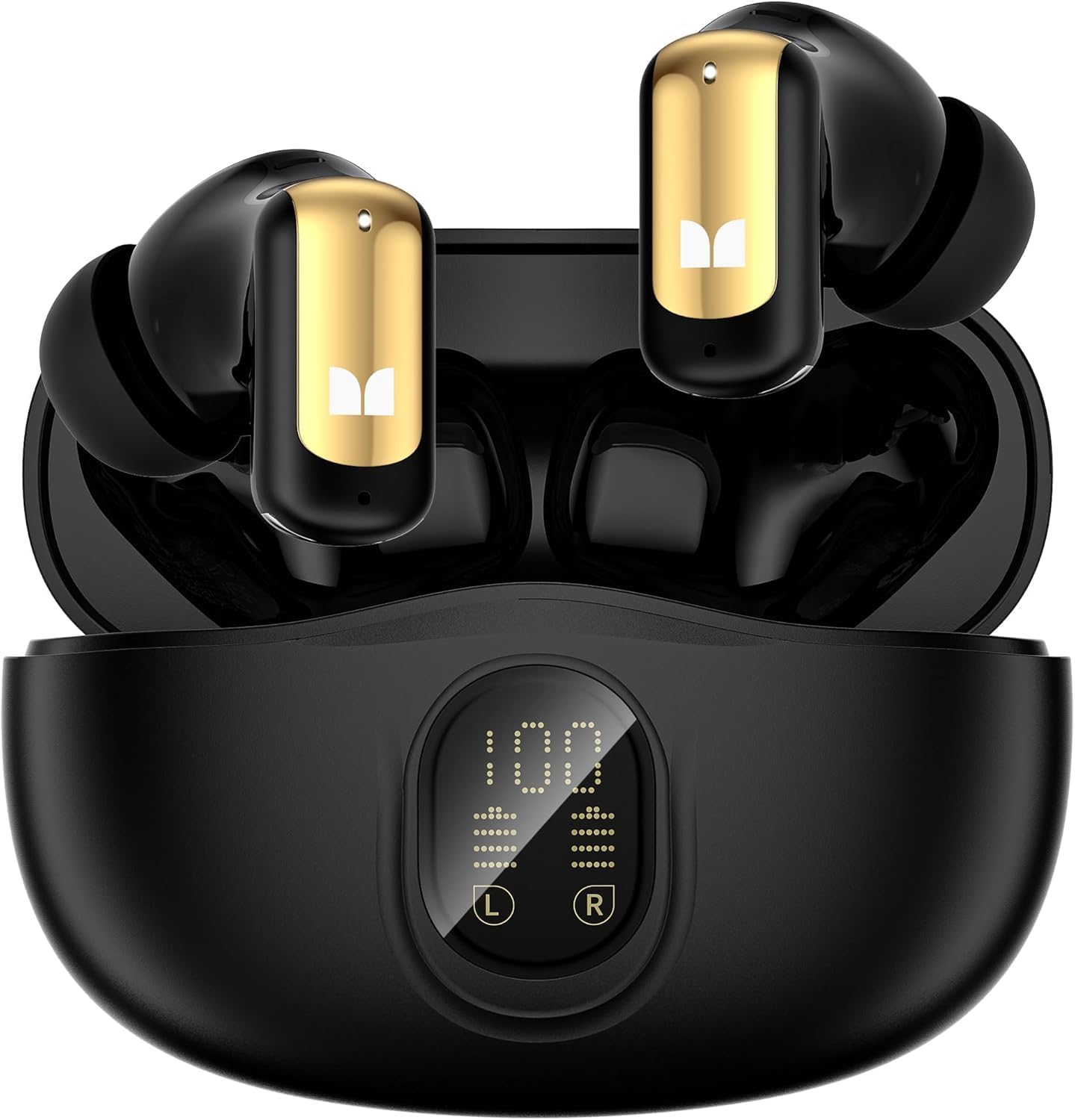 Ασύρματα ακουστικά Bluetooth Monster N-Lite 217, TWS, Μαύρο