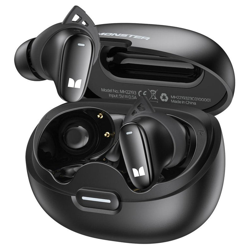 Handsfree Bluetooth Monster N-Lite 206, TWS, Black